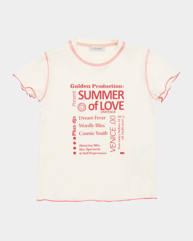 Girl's Journey Graphic Logo-Print T-Shirt, Size 4-12